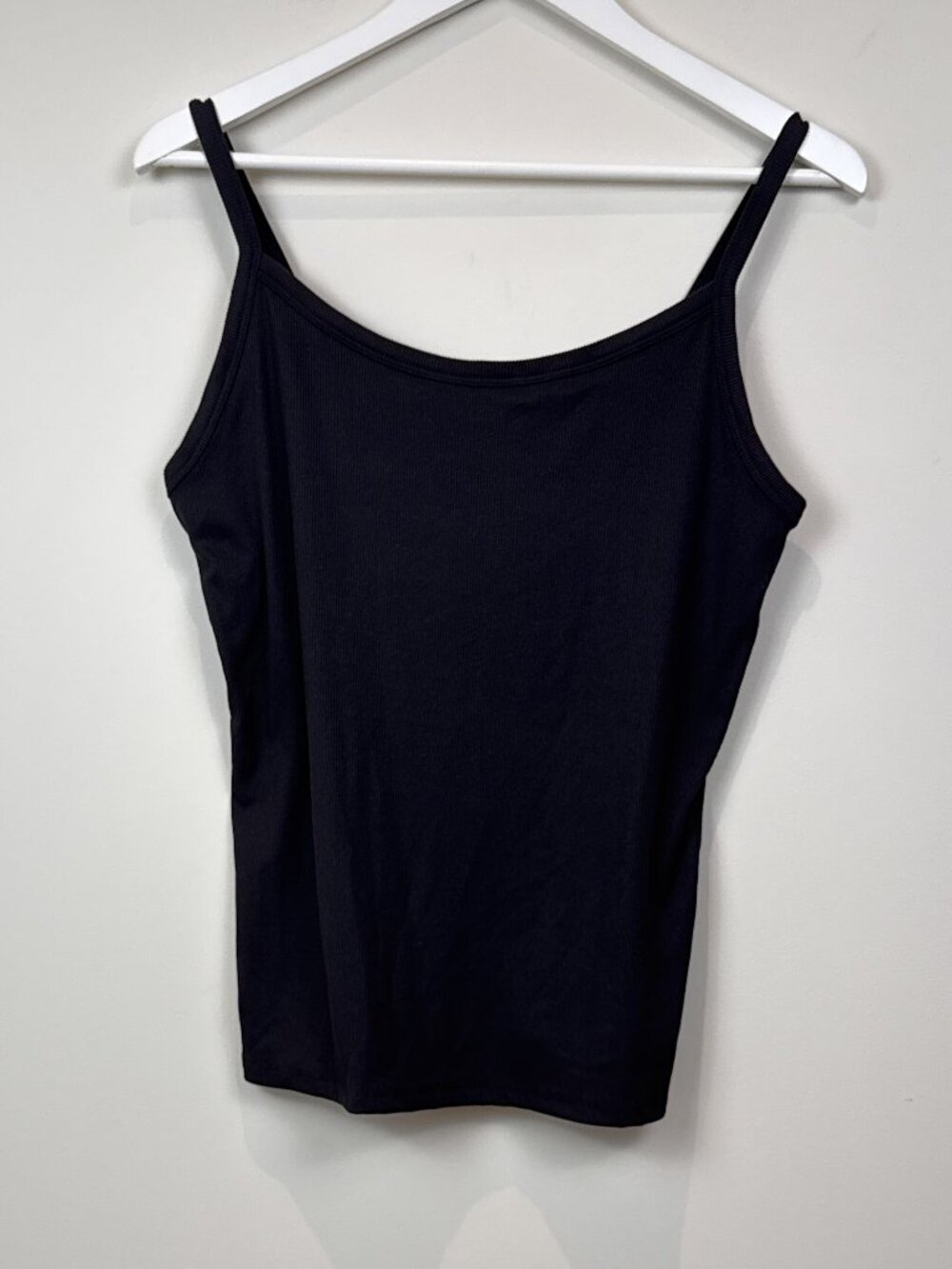 🔥4 for $20🔥 Lane Bryant Womens Black Ribbed Stretch Cami Tank Top 1X 3X 4X